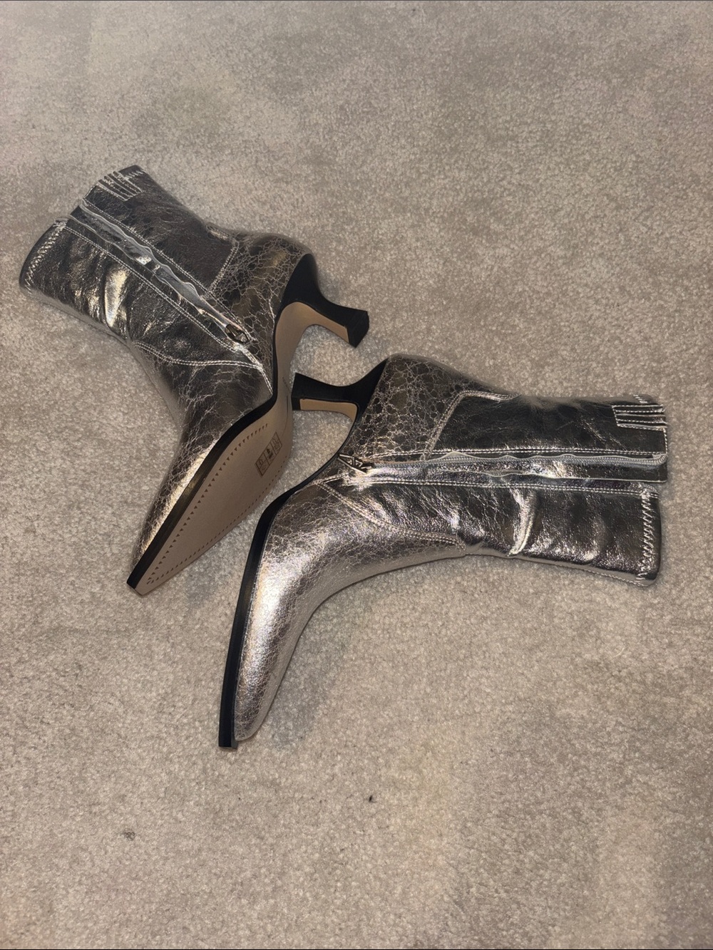 Silver Booties - Picture 3 of 5